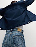 Relaxed Fit Denim Twill Jeans