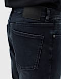 Jeans de corte recto el&aacute;sticos y c&oacute;modos