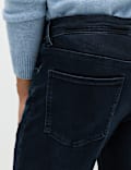 Straight Fit Textured Comfort Stretch Jeans