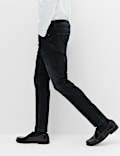 Slim Fit Textured Comfort Stretch Jeans