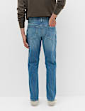 Slim Fit Textured Comfort Stretch Jeans