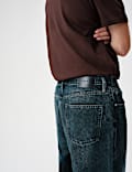 Barrel Fit 5 Pocket Stretch Jeans