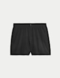 Elasticated Waist Seersucker Shorter Shorts