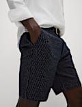 Half-Elasticated Waist Chino Shorts