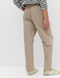 Celana Panjang Pinggang Elastis Tapered Fit