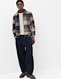 Barrel Fit Corduroy Trousers
