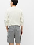 Short cargo extensible coupe droite