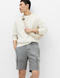 Short cargo extensible coupe droite