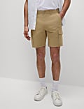 Straight Fit Stretch Cargo Short