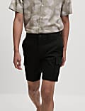 Straight Fit Stretch Cargo Short