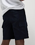 Elasticated Waist Ripstop Cargo Shorts