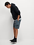 Elasticated Waist Ripstop Cargo Shorts