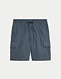 Elasticated Waist Ripstop Cargo Shorts