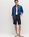 Loose Fit Pure Cotton Utility Shorts