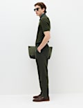 Regular Fit Linen Blend Chinos