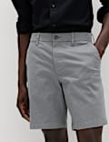 Lot de 2 shorts chino extensibles coupe standard