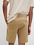 2pk Regular Fit Stretch Chino Shorts
