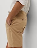 2 Pack Slim Fit Stretch Chino Shorts