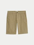 Loose Fit Stretch Chino Shorts