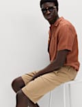 Loose Fit Stretch Chino Shorts