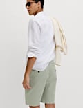 Regular Fit Stretch Chino Shorts