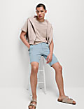Regular Fit Stretch Chino Shorts