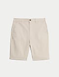 Regular Fit Stretch Chino Shorts