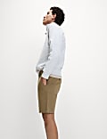 Regular Fit Stretch Chino Shorts