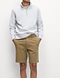 Regular Fit Stretch Chino Shorts