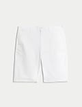 Regular Fit Stretch Chino Shorts