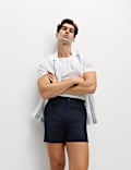 Slim Fit Stretch Chino Shorts