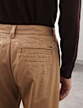 Straight Fit Italian Twill Trousers