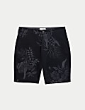 Floral Stretch Chino Shorts