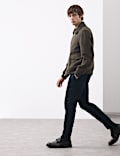 Slim Fit Cotton Rich Stretch Trousers