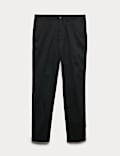 Slim Fit Cotton Rich Stretch Trousers