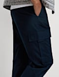 Slim Fit Ripstop Cargo Trousers