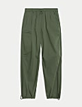 Loose Fit Parachute Cargo Trousers