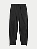 Pantalon cargo style parachute coupe ample