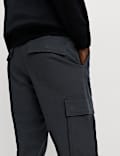 Tapered-fit cargobroek met stretch