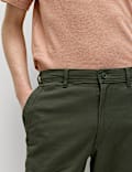 Tapered Fit Stretch Cargo Trousers