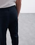Super Lightweight Tapered Fit Elasticated Waist Trousers