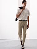 Super Lightweight Tapered Fit Elasticated Waist Trousers