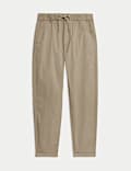 Super Lightweight Tapered Fit Elasticated Waist Trousers