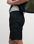 Leichte Cargo-Shorts aus reiner Baumwolle