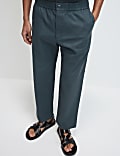 Tapered Fit Elasticated Waist Trousers