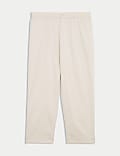 Tapered Fit Elasticated Waist Trousers