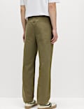Pantalones con dise&ntilde;o de espiga 100 % algod&oacute;n