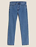Straight Fit Pure Cotton Jeans