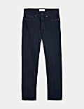 Straight Fit Pure Cotton Jeans