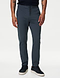 Tapered Fit Stretch Twill Trousers